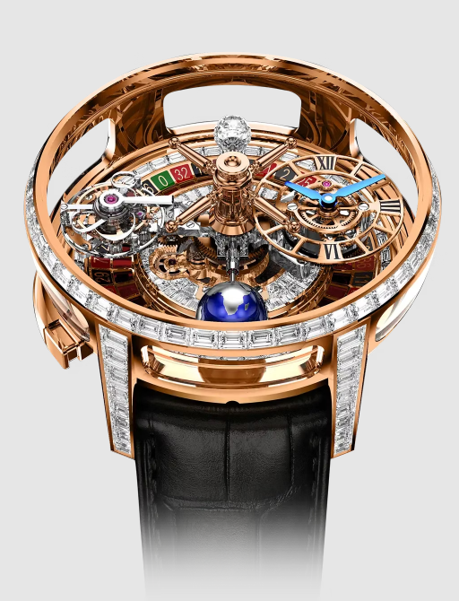 (image for) Jacob & Co. astronomia casino ROSE GOLD BAGUETTE AT860.40.BD.BD.A Replica Watch